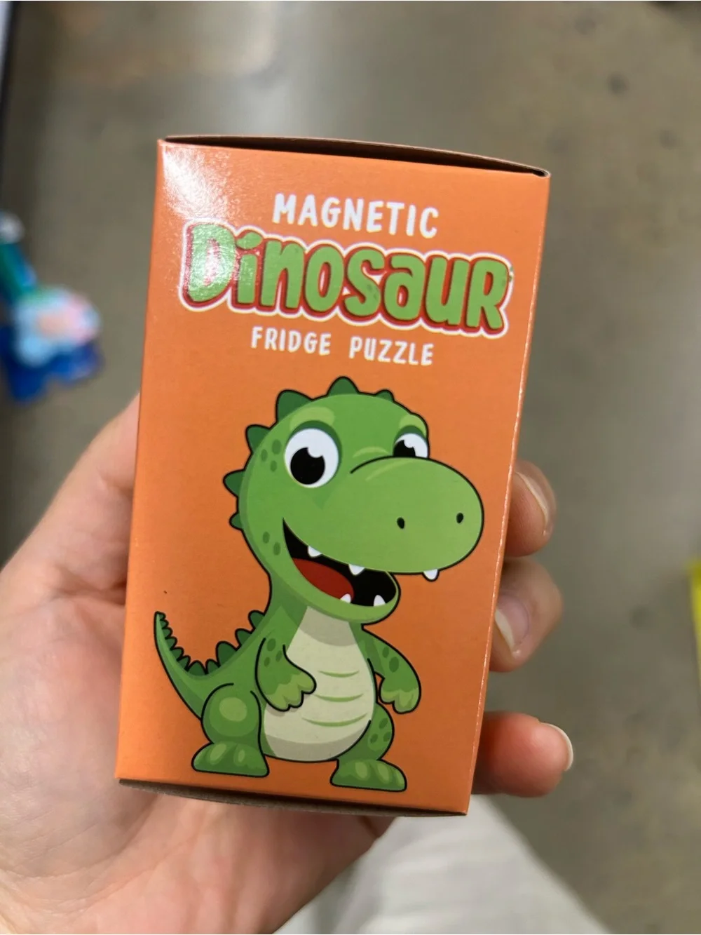 Magnetic Dinosaur Fridge Puzzle
